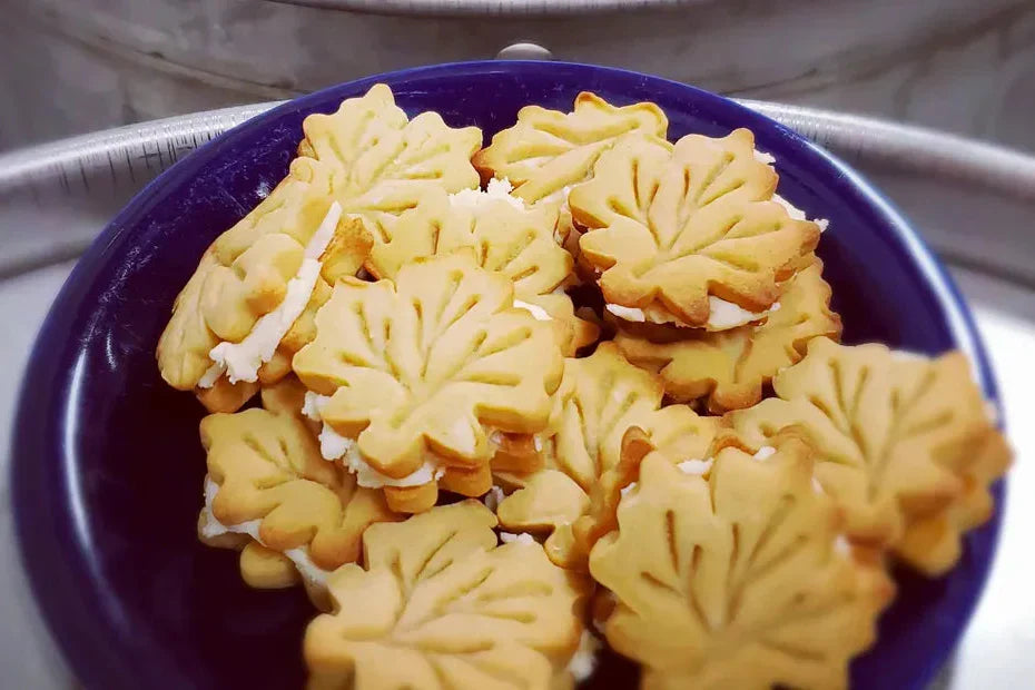 Maple Cream Sandwich Cookies