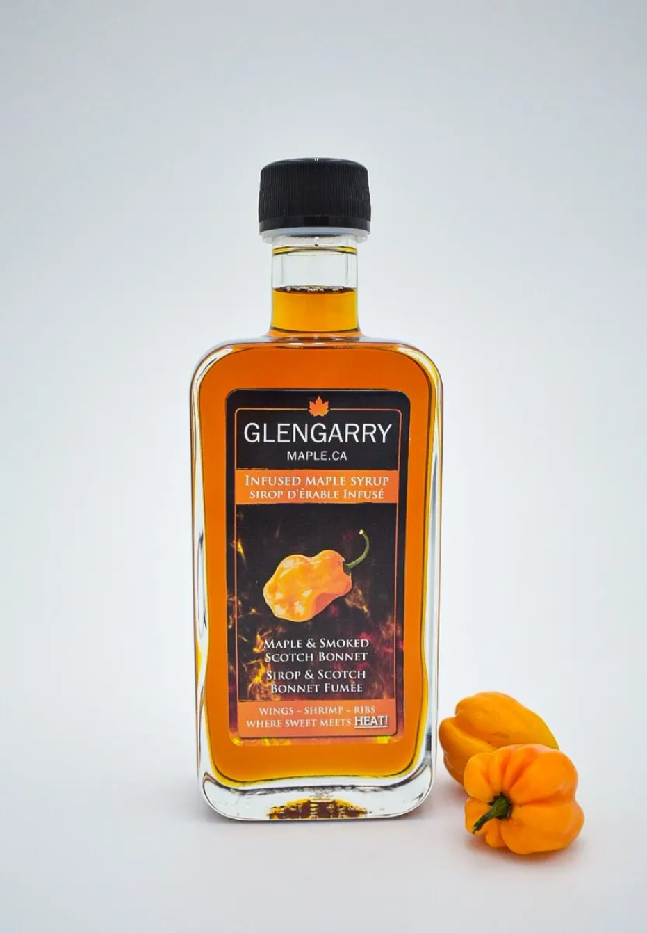 250ml Smoked Scotch Bonnet Infused Maple Syrup