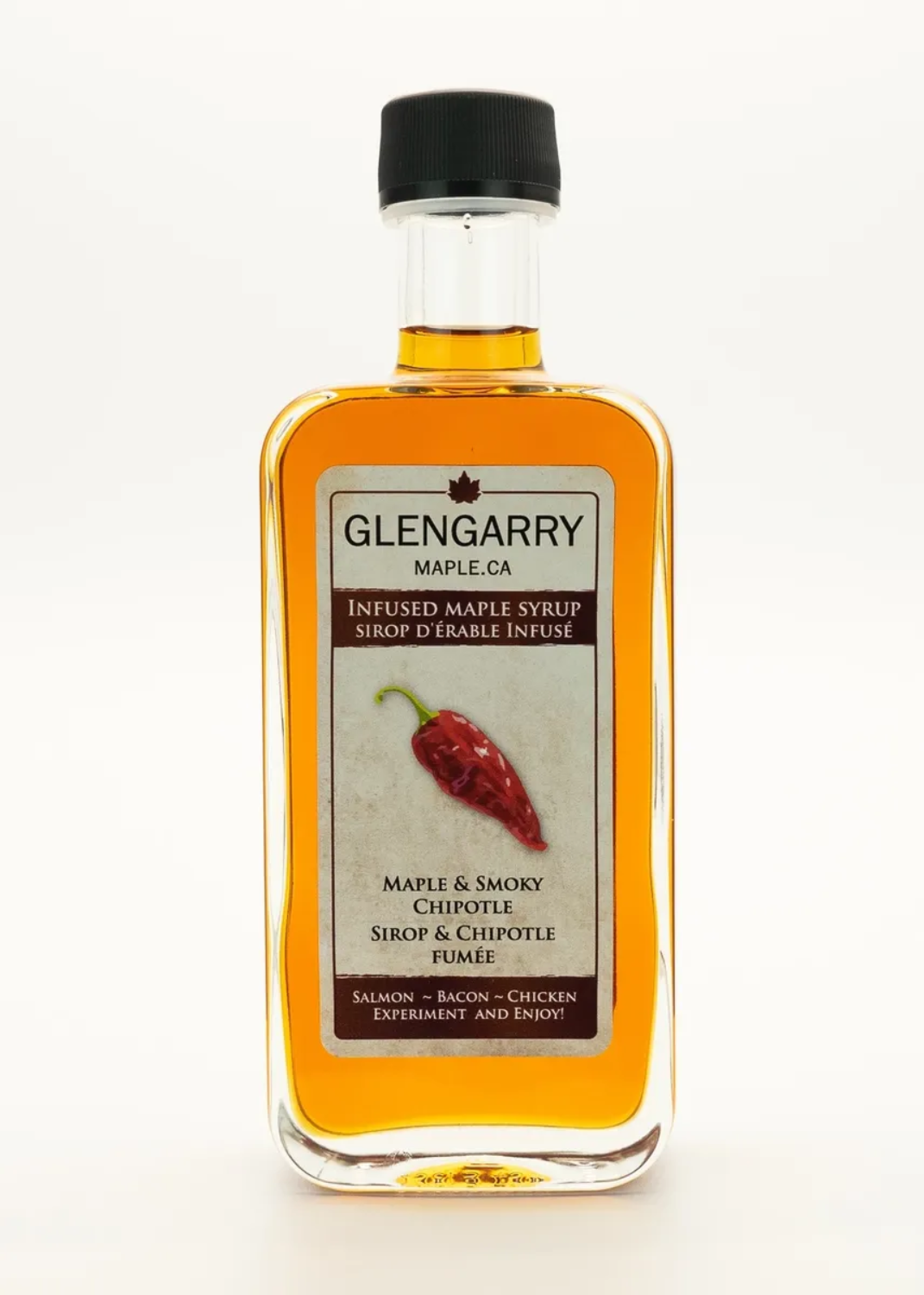 250ml Chipotle Infused Maple Syrup